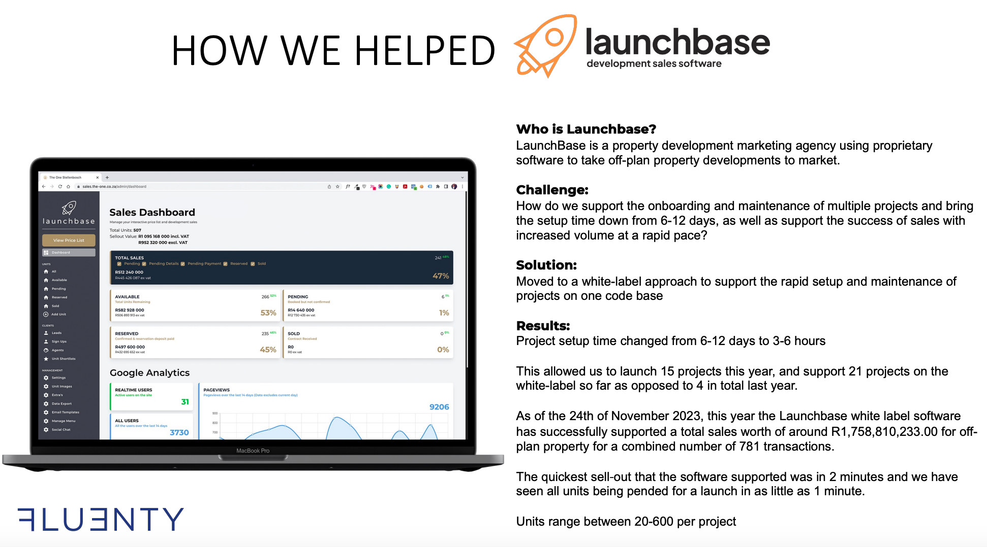 Launchbase product screenshot