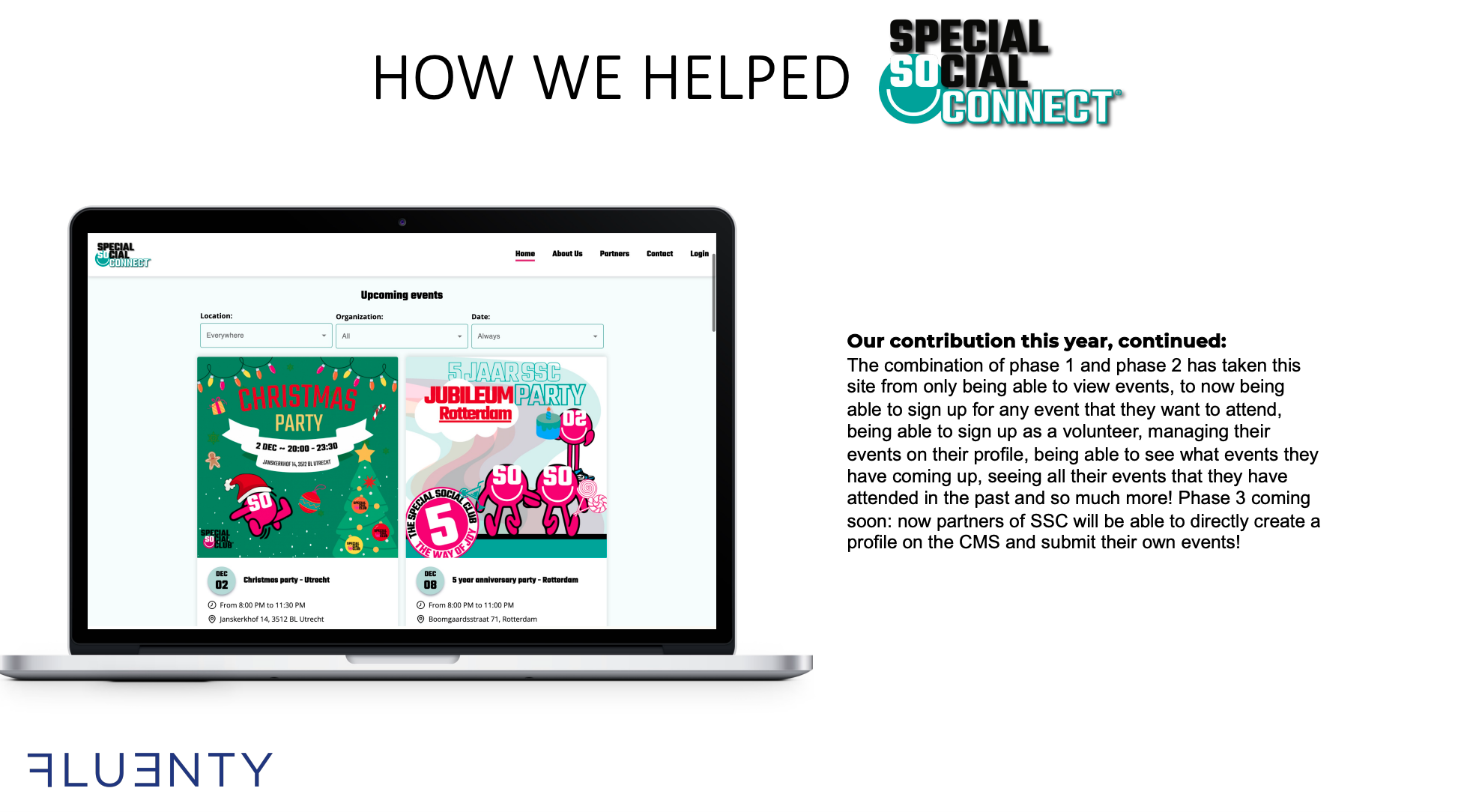Special Social Connect product screenshot